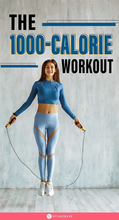 1000 Calorie Workout Artofit