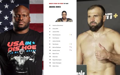 Ufc Rankings Update Derrick Lewis Slides Down 3 Spots Women S P4p Sees Shuffle New Entry In Lhw