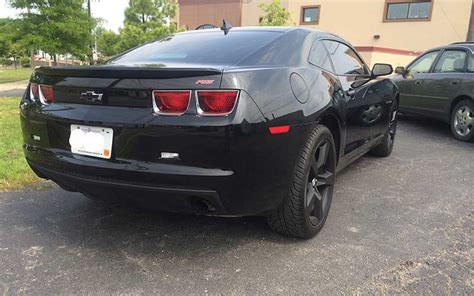 Black 2010 Chevrolet Camaro Lt1rs 36l V6 For Sale Camarocarplace