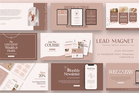 Lead Marketing Bundle Canva And Ps Creative Canva Templates