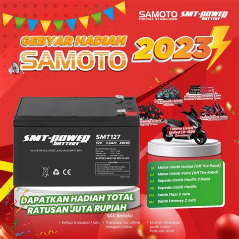 Jual Battery Ups Aki Kering Baterai Vrla Smt V Ah Kota