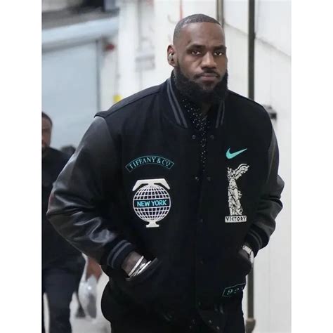 Lebron James Tiffany Co Black Jacket GLJ