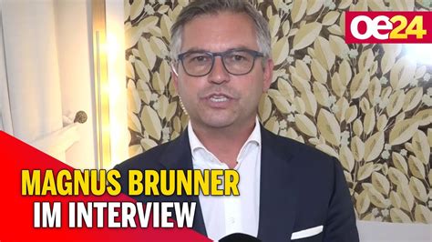 Fellner Live Magnus Brunner Im Interview Youtube