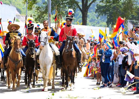 En Venezuela Conmemoraron La Entrada Triunfal Del Libertador Simón