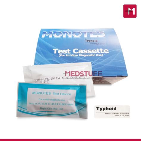 Jual Typhoid Igg Igm Rapid Test Cassette Device Monotes Alat Tes Tifoid