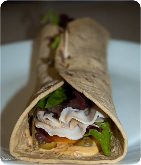 Mediterranean Wrap Recipe - Shanamama