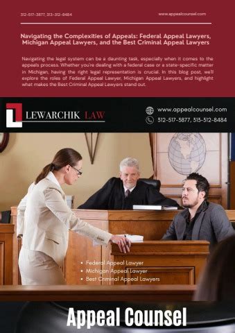 Navigating The Complexities Of Appeals Federal Appeal Lawyers Michigan