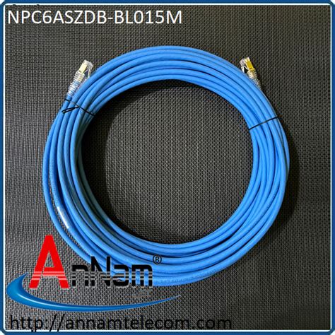 Cáp nhảy Patch cord COMMSCOPE CAT6A S FTP 15 mét NPC6ASZDB BL015M