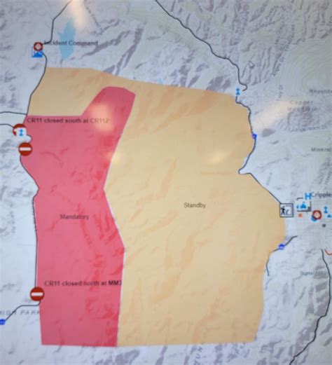 Updated Map (Teller County Sheriff's Office) — Nextdoor — Nextdoor