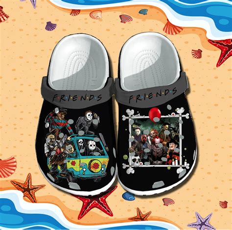 Horror Movie Characters Crocs Clog Shoes Footwearelite Exclusive