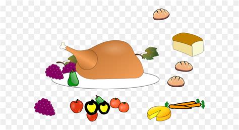 Thanksgiving Dinner Plate Clip Art Free Internet Pictures - Empty Plate ...