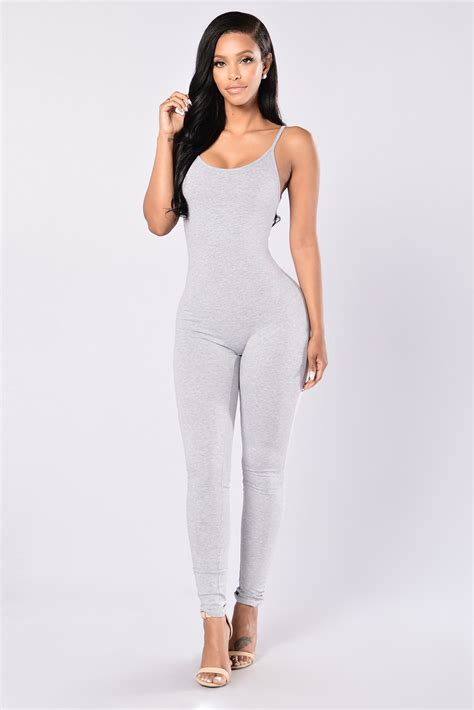 Nova Season Jumpsuit Heather Grey