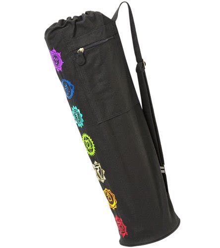 Gaiam Chakra Embroidered Yoga Mat Bag at YogaOutlet.com