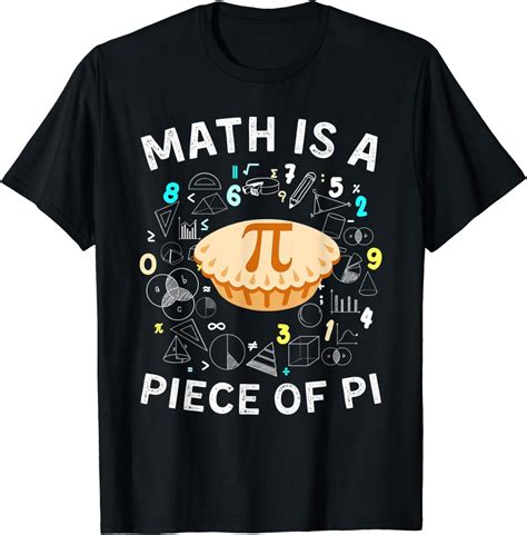 Math Is A Piece Of Pi Symbol Math Teacher Tools Pi Day Kids T-Shirt ...