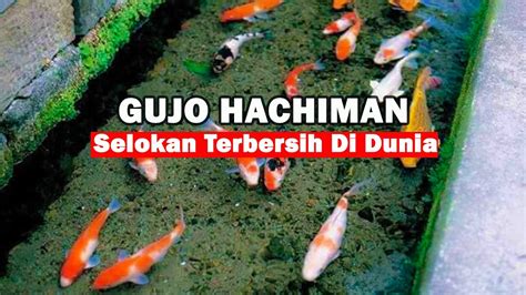 Gujo Hachiman Selokan Terbersih Di Dunia Youtube