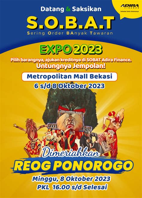 Adira Finance Kembali Gelar Pameran Otomotif Sobat Expo 2023 Di