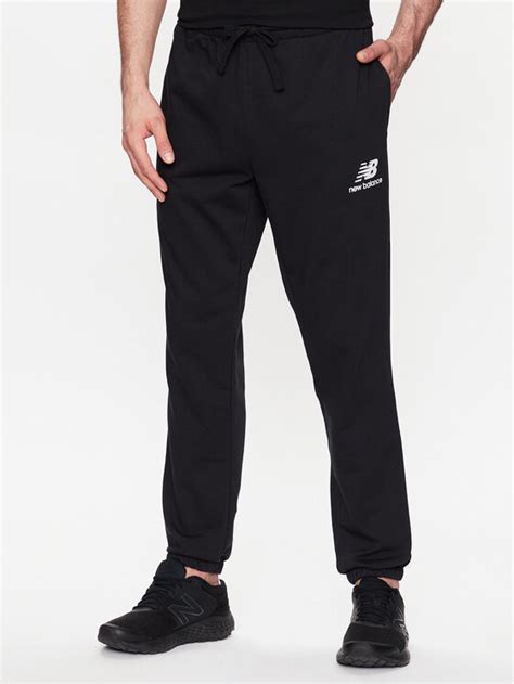 New Balance Jogginghose Mp31539 Schwarz Regular Fit Modivo At