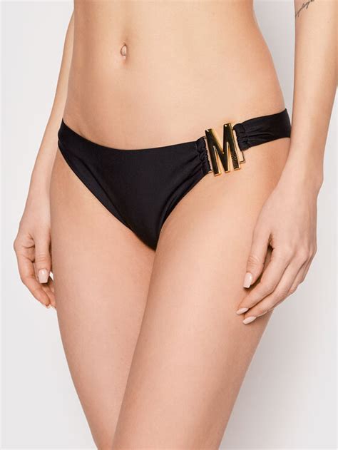 MOSCHINO Underwear Swim Dół od bikini A7117 5211 Czarny Modivo pl