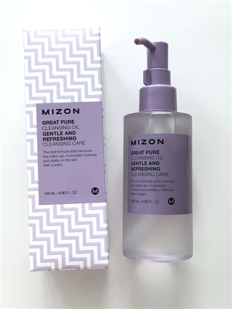 Skincare Notebook: Mizon Great Pure Cleansing Oil 145 ml Review