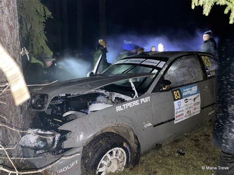 Video Ja Pildid Eiko Kalme Ja Kristjan Vidderi Saaremaa Ralli Crash