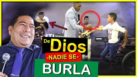 Dios lo Dejo PARALITICO Querían BURLARSE del CULTO Testimonio