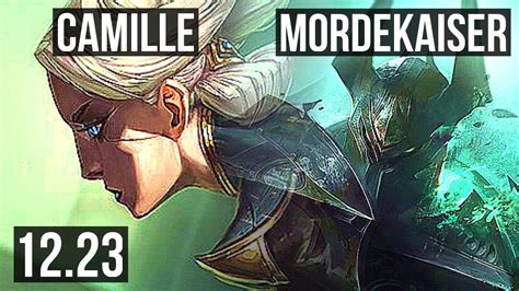 Camille Vs Mordekaiser Top 7 Solo Kills 400 Games Euw Master