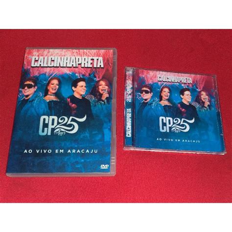 Cd E Dvd Calcinha Preta Anos Ao Vivo Em Aracaju Shopee Brasil