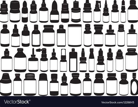 Medicine bottle Royalty Free Vector Image - VectorStock