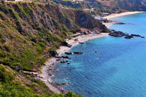 Capo Vaticano Italy stock photo. Image of beach, pizzo - 103724298