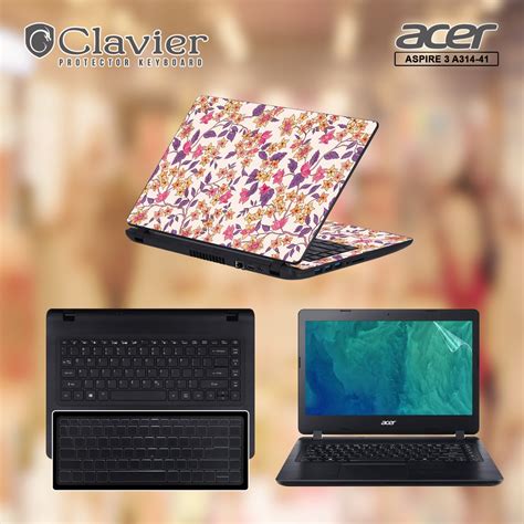 Jual Cover Keyboard Screen Protector Garskin Laptop Anti Gores Acer