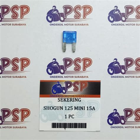 Sekering Shogun 125 Mini 15 A Warna BIRU Fuse DX Micro Fuse Mikro