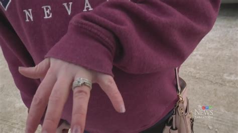 Saskatoon Woman S Lost Wedding Ring Revealed In Parking Lot Snow Melt Youtube