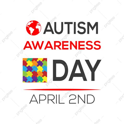 World Autism Awareness Vector Png Images World Awareness Autism Day