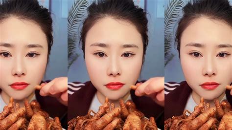 Amsr Eating Chicken Legs 🍽️so Spicy 🥵 Yummy 😋 Delicious 😋mukbang