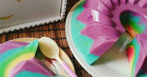 Resep Pudding Roti Rainbow Oleh Arshiya Kitchen Cookpad