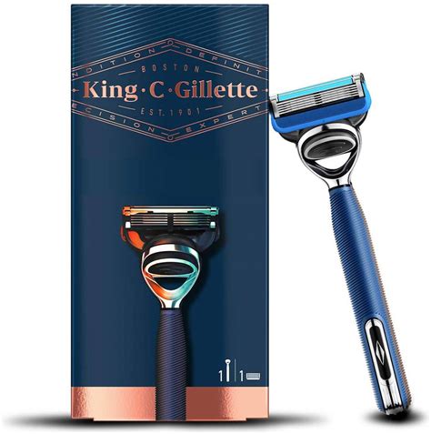 King C Gillette Maszynka Do Golenia Z 5 Ostrzami I Trymerem 1 Szt