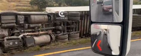 Otra Volcadura De Tr Iler En La Autopista De Occidente Me Editorial