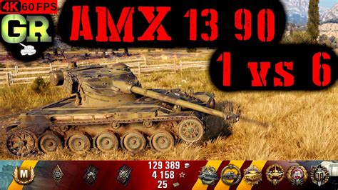 World Of Tanks AMX 13 90 Replay 11 Kills 4 3K DMG Patch 1 7 0 YouTube