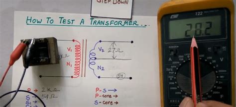 How To Test A Transformer With A Multimeter Step Guide