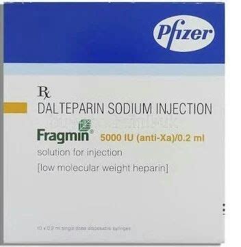 Fragmin 1000iu Injection, 12 at Rs 603.12/barrel in Nagpur | ID: 18284765697