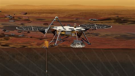 Mole On Insight Mars Lander Begins Burrowing But The Going Is Rough