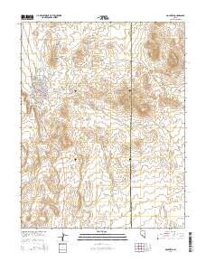 Goldfield Consolidated Mines Company Mill (historical) Topo Map in ...