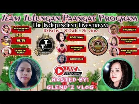 Team Tulungan Legit Paangat Program Ls Glend Z Vlogs Is Live