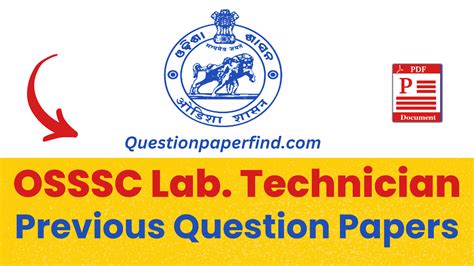 OSSSC Laboratory Technician Previous Year Question Papers With