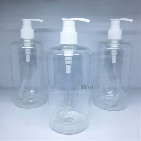 Jual Botol Pump 500 Ml PET Botol Sabun Cair 500ml Botol