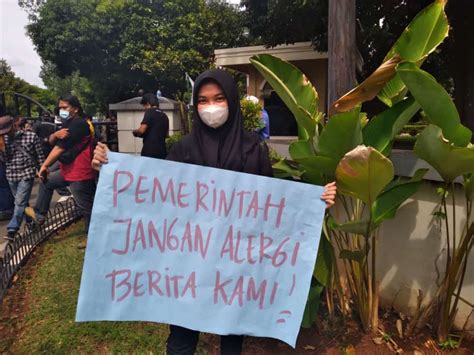 Refleksi Hpn Jurnalis Tangerang Gelar Aksi Damai