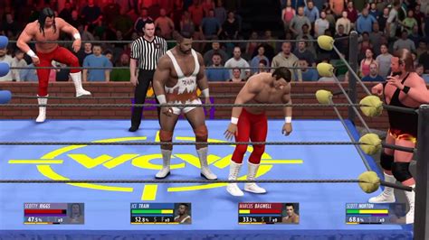 Wcw2k16 April Week 1 Wcw Pro Wrestling Match 2 American Males Vs Fire And Ice Youtube