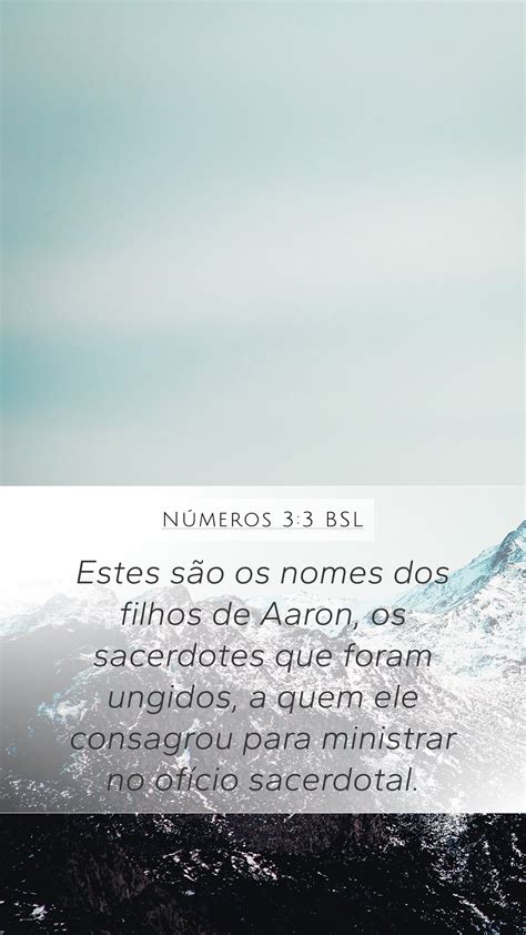 Números 3 3 BSL Mobile Phone Wallpaper Estes são os nomes dos filhos