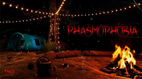 Phasmophobia недельный особый на Camp Woodwind Youtube