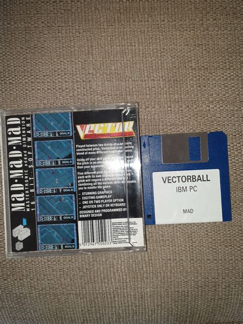 Vector Ibm Pc Game Mastertronic Not Big Box Floppy Disc Ebay